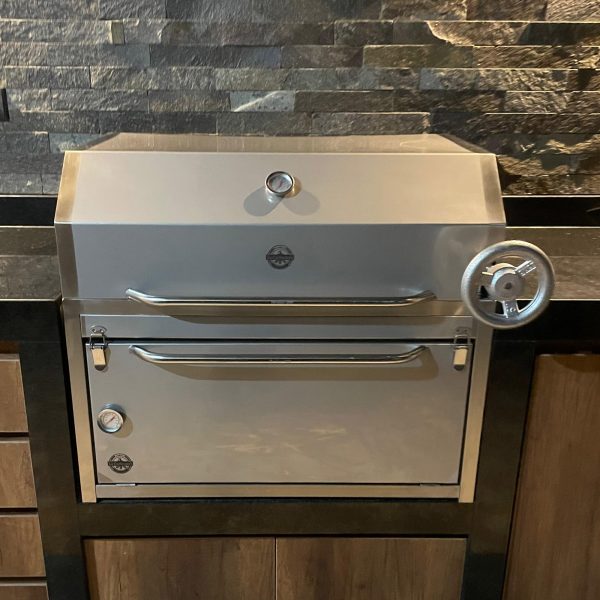 PARRILLA BROKER 300 EMPOTRABLE CON CAJA CHINA EN ACERO INOXIDABLE AISI 304 - Image 1