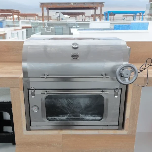 PARRILLA BROKER 700 EMPOTRABLE CON CAJA CHINA EN ACERO INOXIDABLE AISI 304 - Image 2