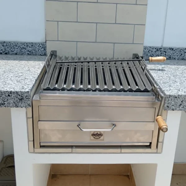 PARRILLA PRO 350 EN ACERO INOXIDABLE AISI 304 - Image 4